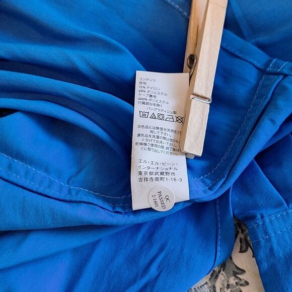 NWOT L.L.BEAN MEN'S XL TALL VENTED MESH BUTTON SHIRT Outdoor Camping Fishing - Picture 11 of 11